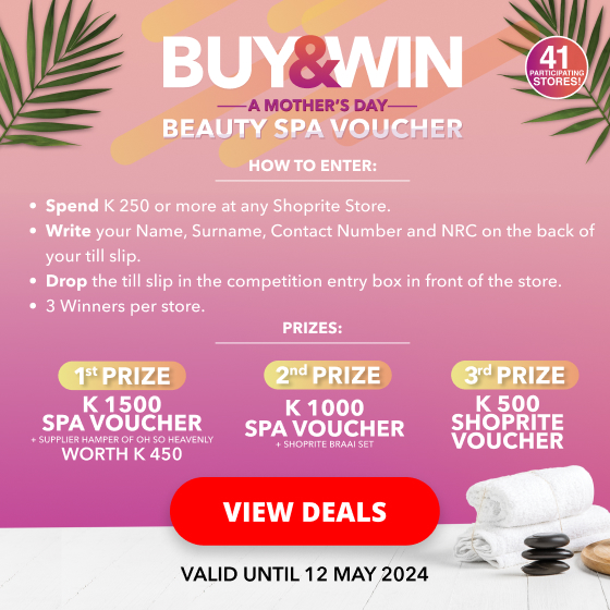 BUY & WIN A MOTHER'S DAY BEAUTY SPA VOUCHER